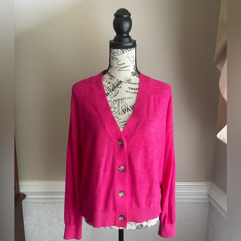 LOFT Drop Shoulder Cardigan NWT